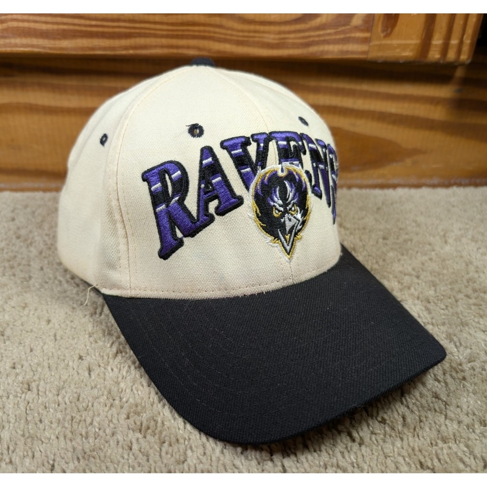 Vintage Baltimore Ravens Starter Hat Fitted 7 1/8‎ - 7 3/8 Original Logo 90s NFL